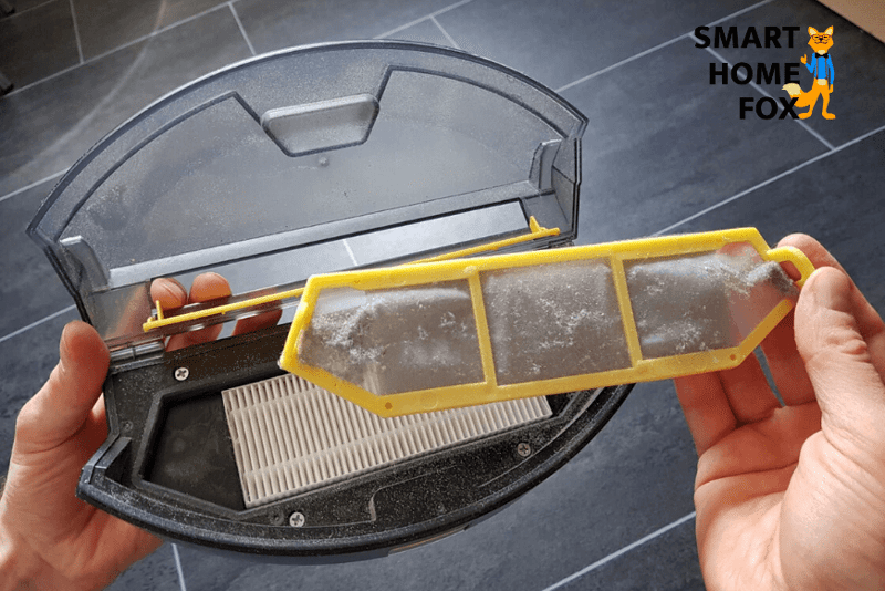 Hepa Filter des Easy Home Saugroboters von Aldi